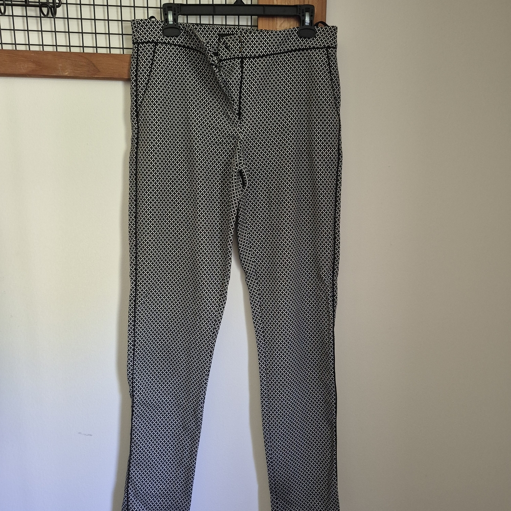 Long Tall Sally Monochrome Checkered Trousers
